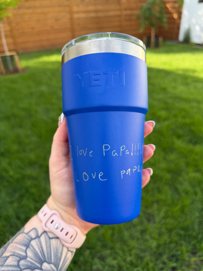 Bring your own tumbler - Engraving