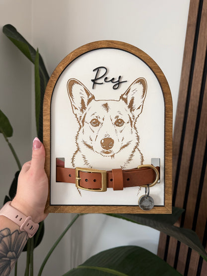 Pet Collar Memorial Sign Arch