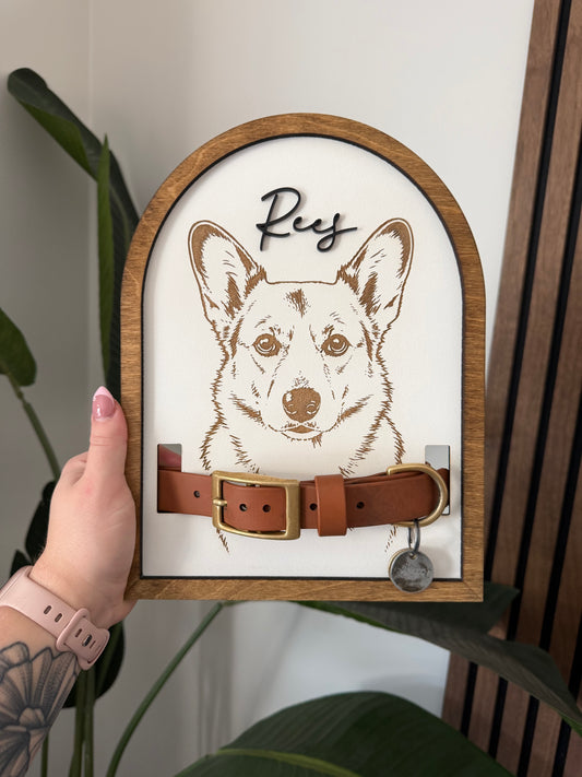 Pet Collar Memorial Sign Arch