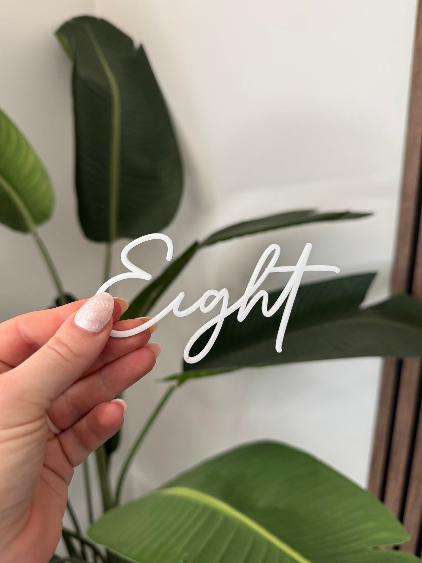 Wedding DIY Table Number