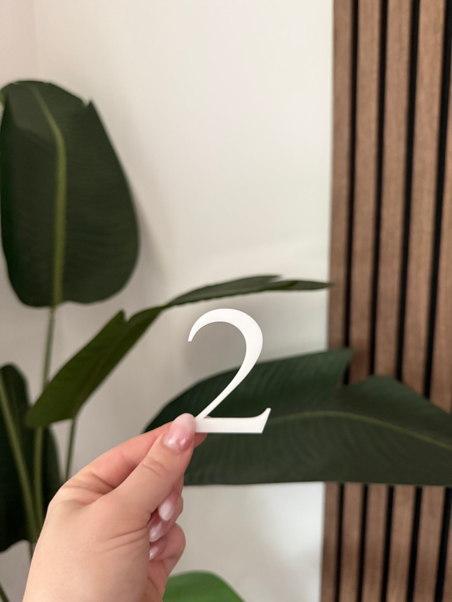 Wedding DIY Table Number