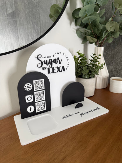 Acrylic Sign - Arch Triple layer