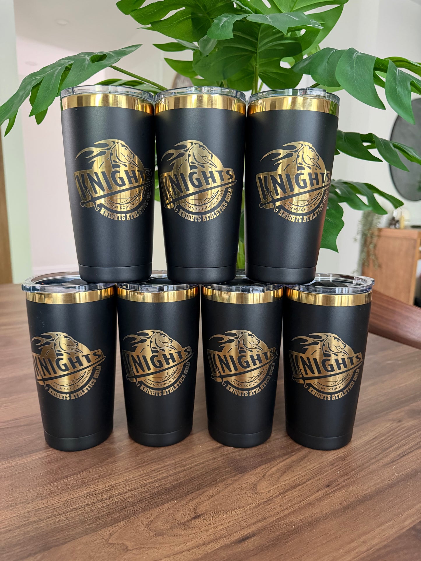 20 oz Engraved Tumbler - Gold Plated