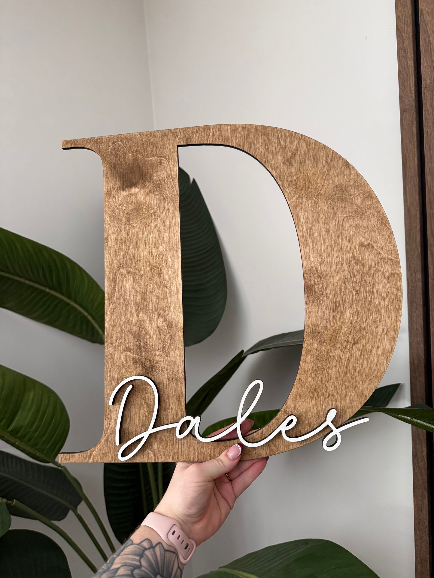 Wedding Initial Name Sign