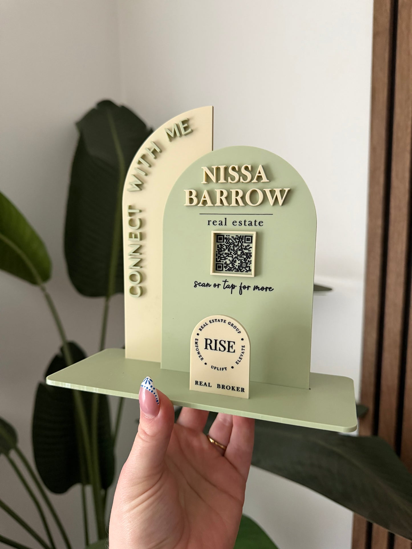 Acrylic Sign - Arch double layer