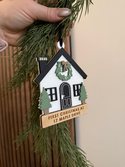 First Christmas Home Ornament
