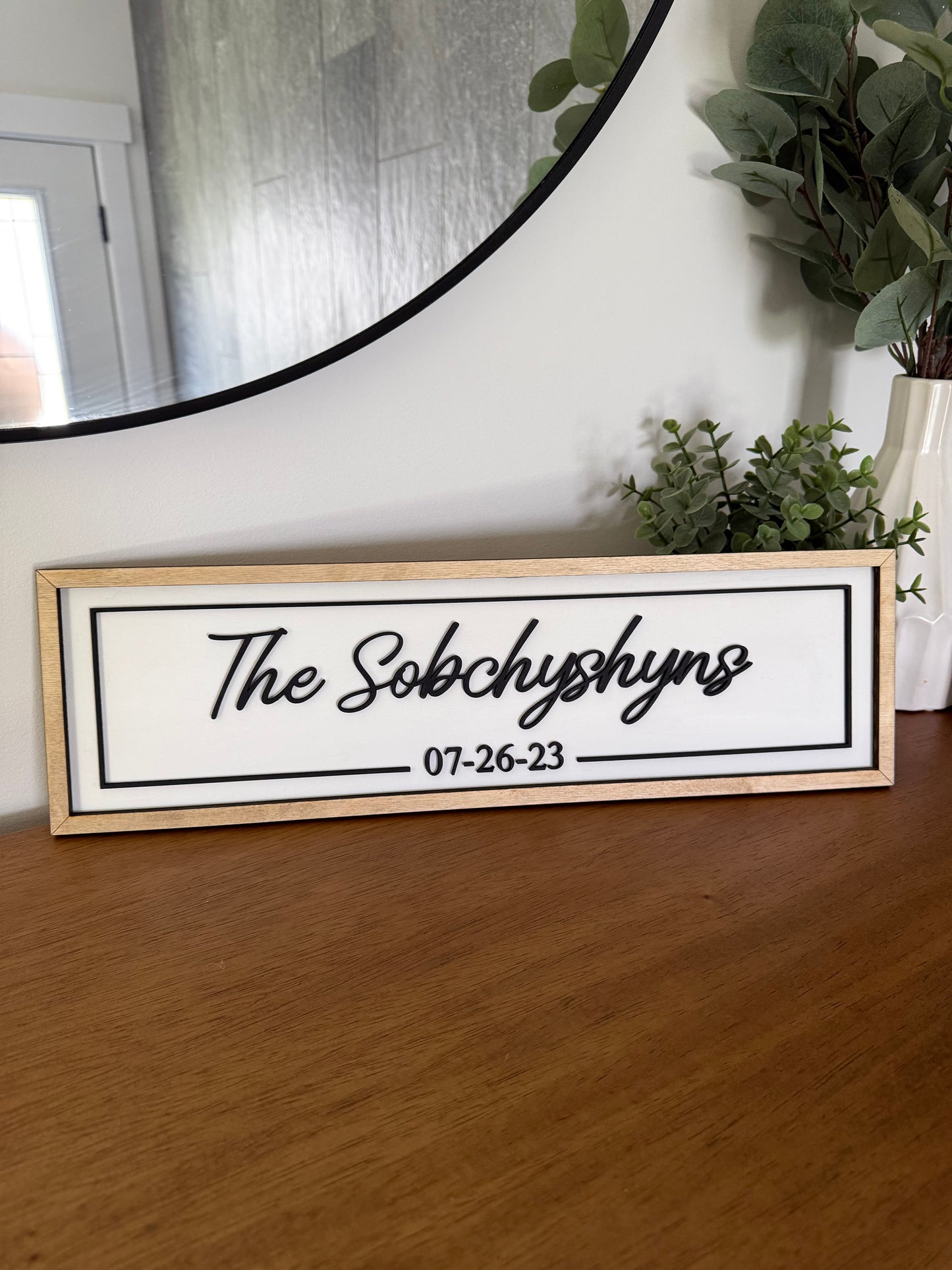 Family Name Sign