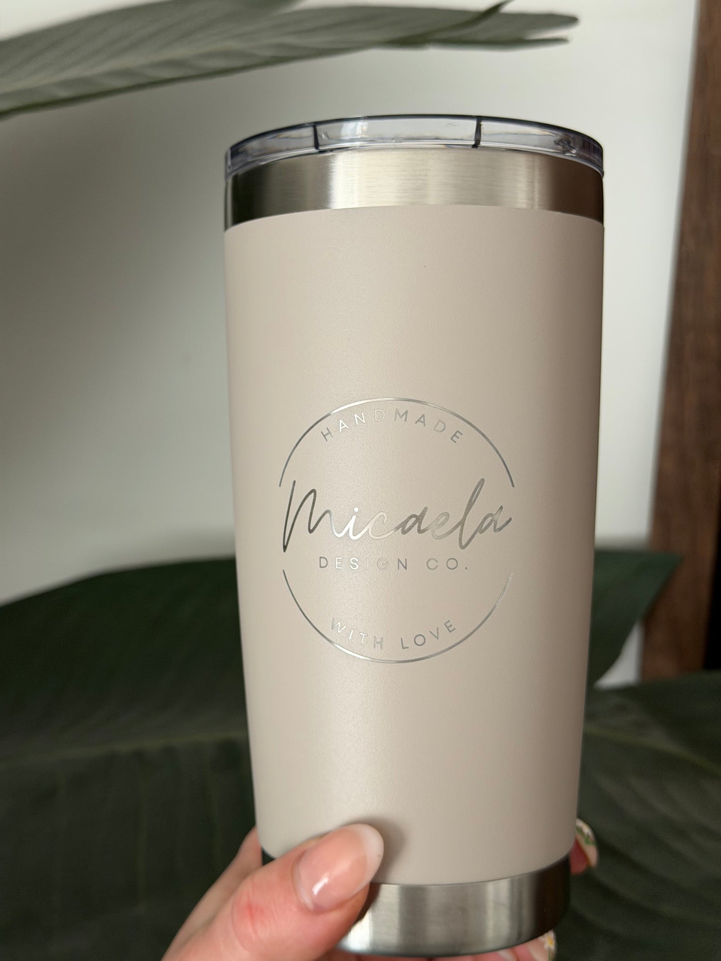 20 oz Engraved Tumbler - Chrome