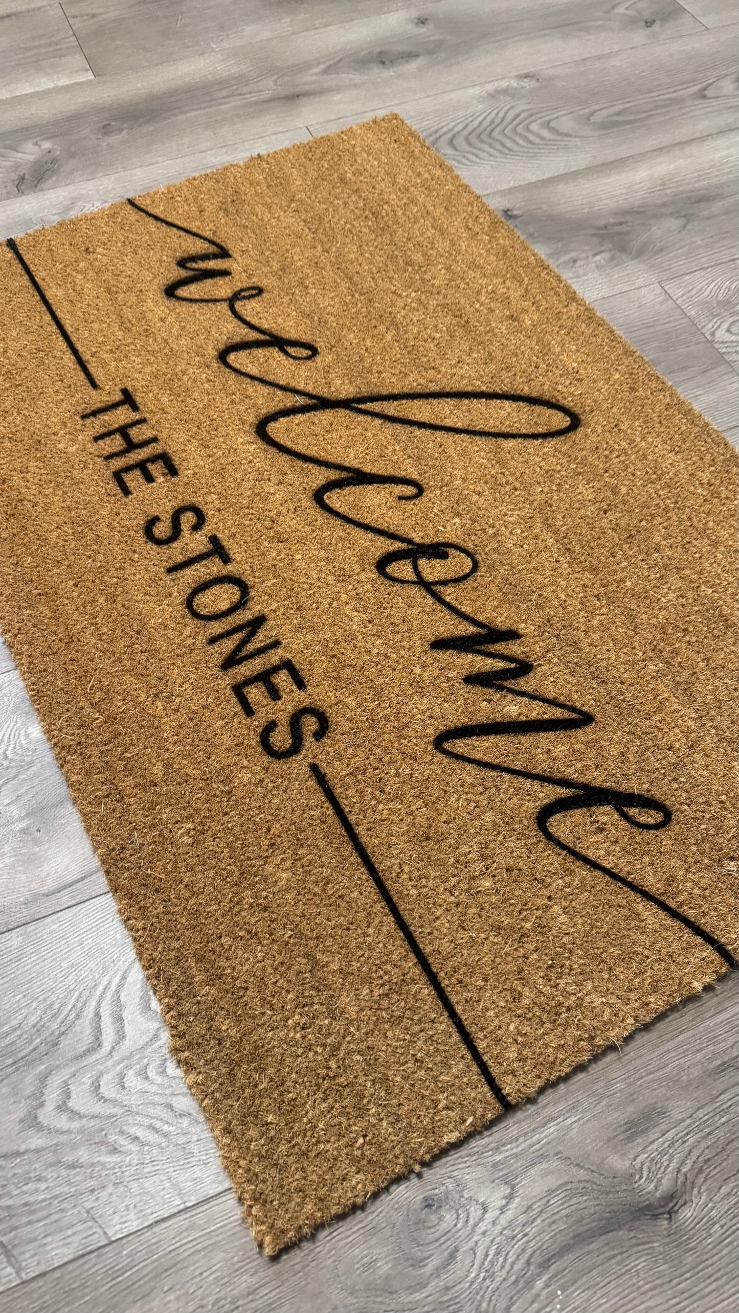 Doormat - Welcome Family