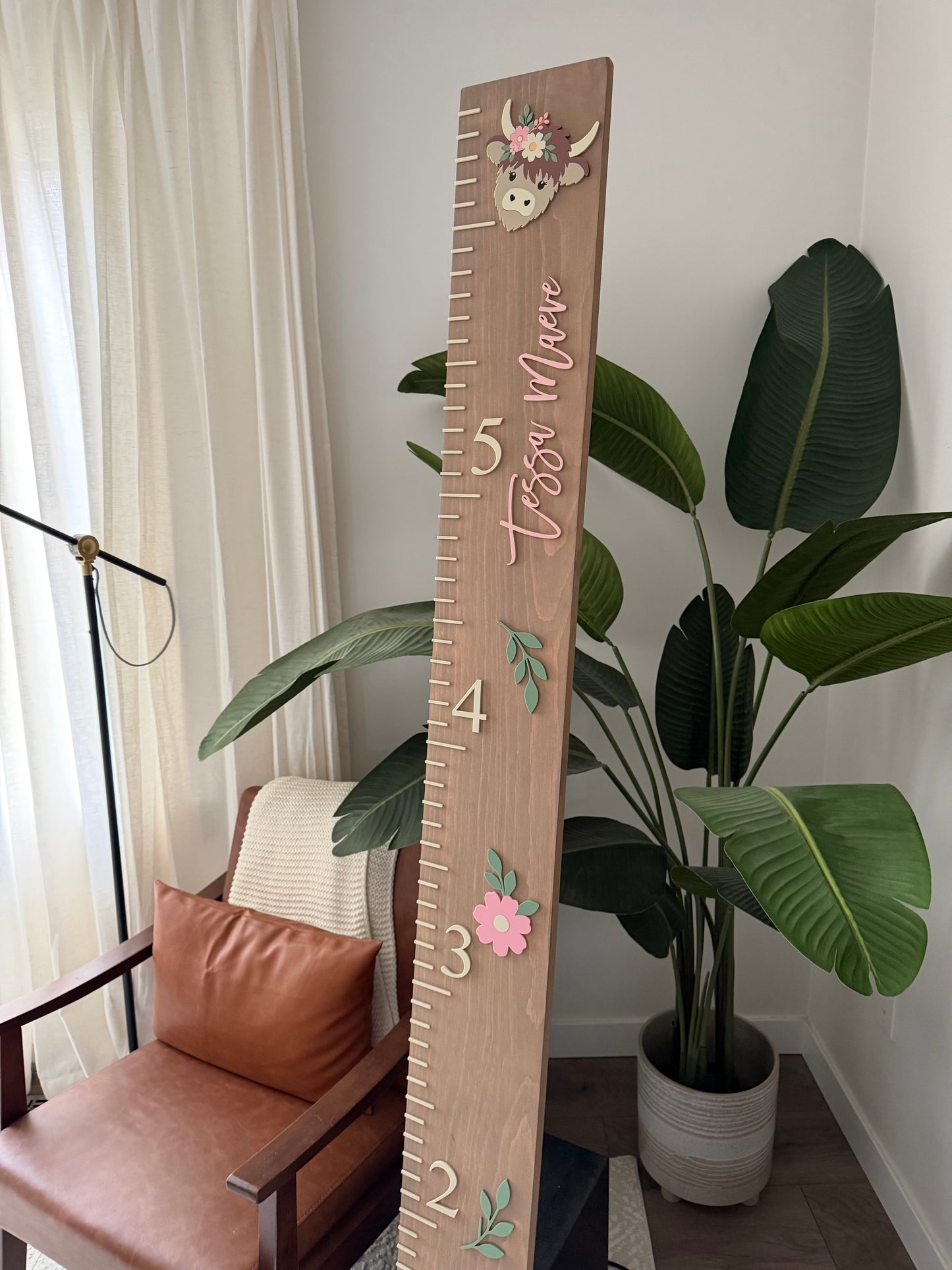 Wooden Growth Ruler - Custom