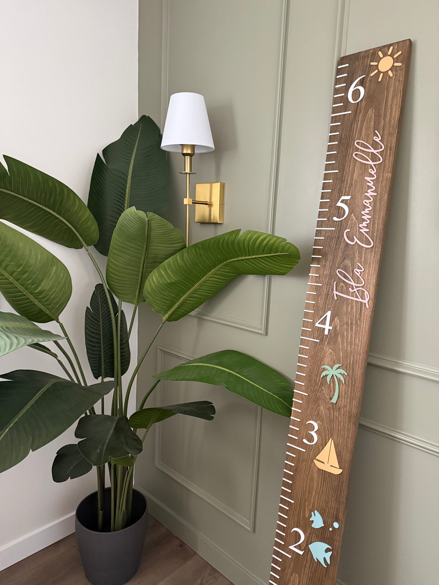 Wooden Growth Ruler - Custom