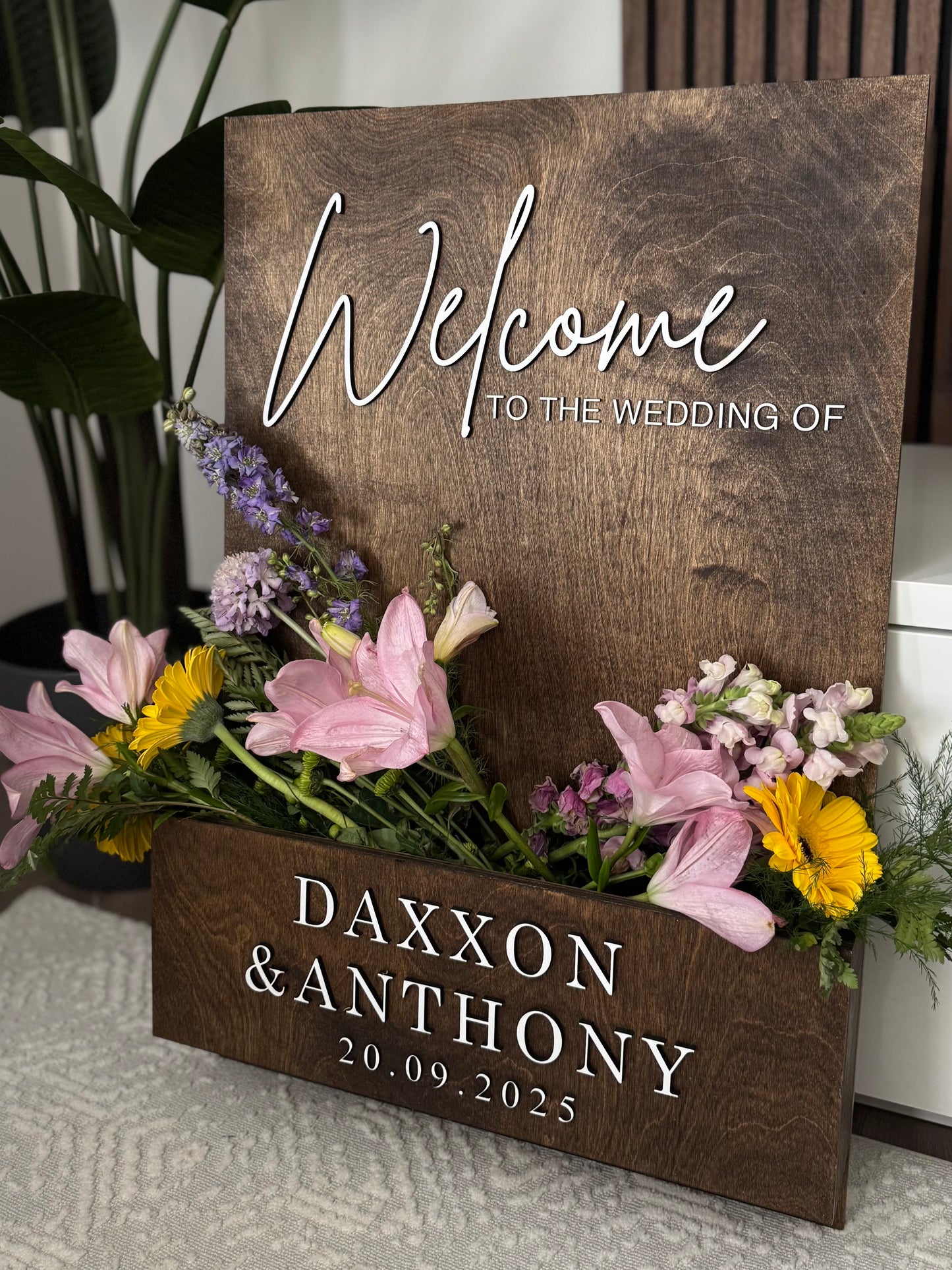 Flower Box Sign