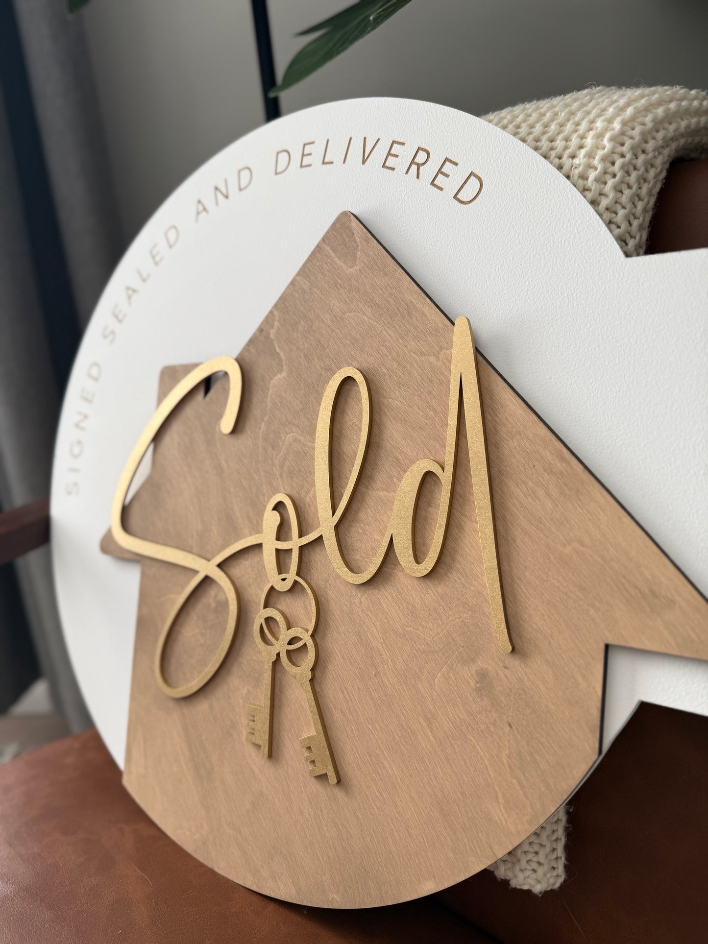 Sold Key Sign