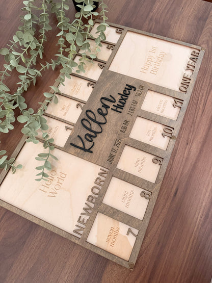 First Year Keepsake Sign
