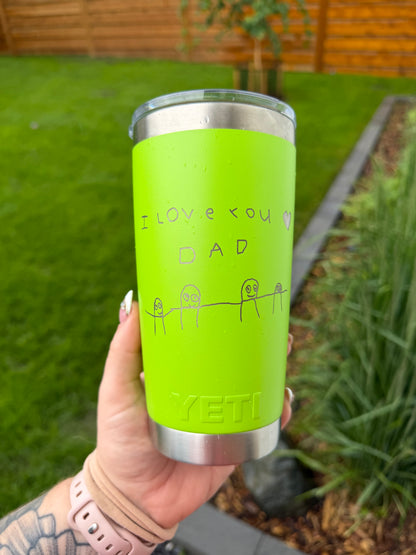 Bring your own tumbler - Engraving
