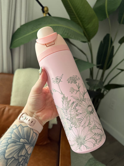 Owala Style Engraved Tumbler