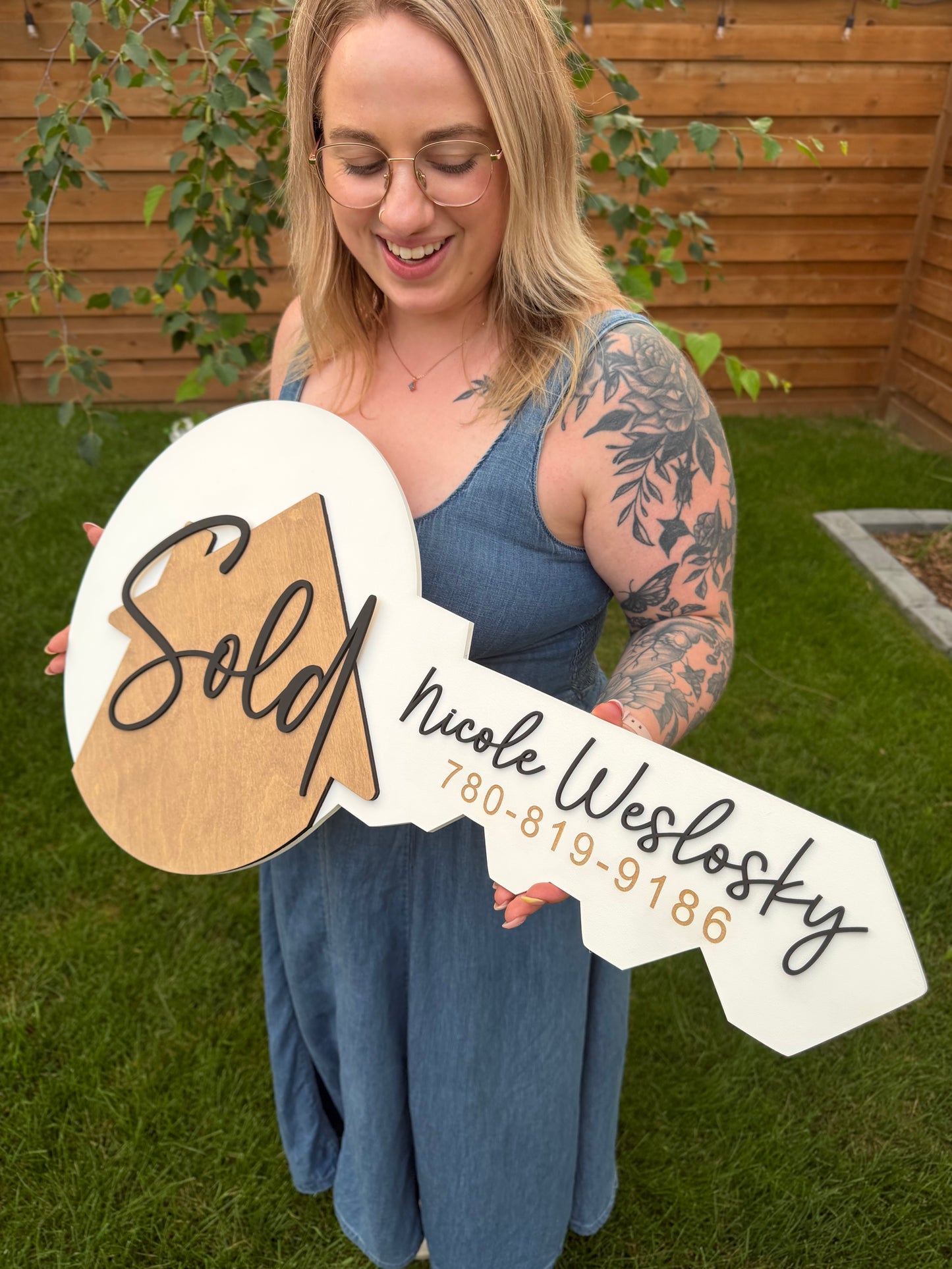 Sold Key Sign