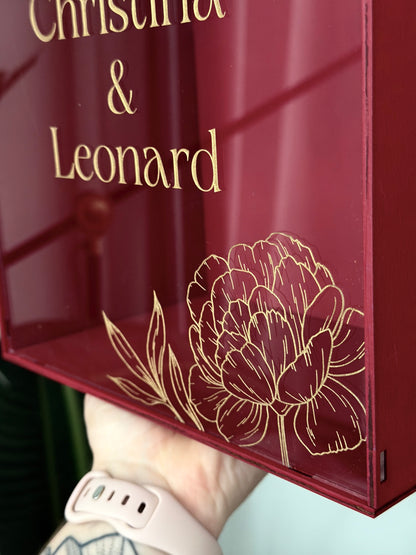 Personalized Arched Card Box