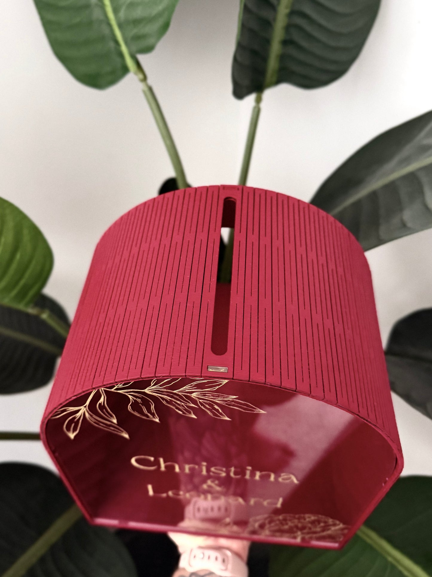 Personalized Arched Card Box