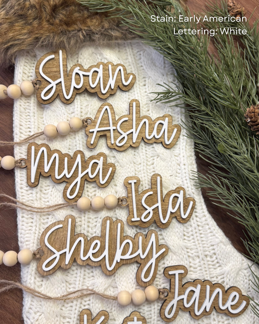 Stocking Tag - Cutout