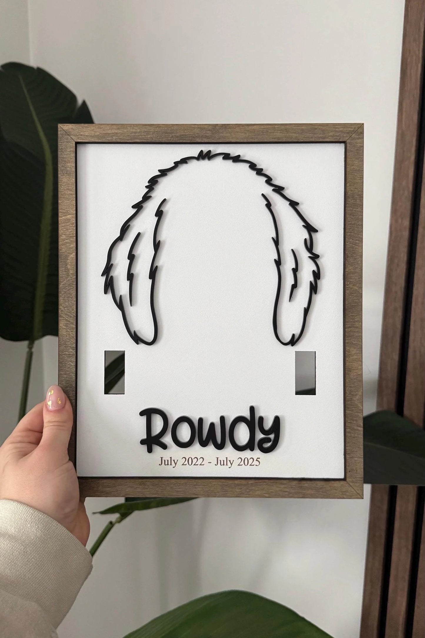 Pet Collar Memorial Sign