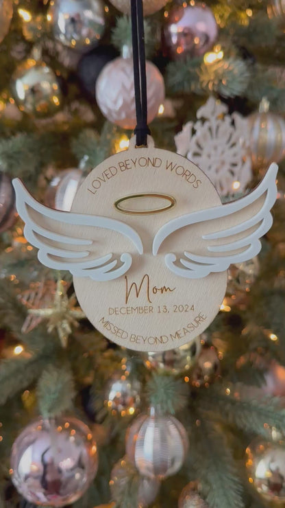 Wooden Ornament - Memorial Ornament
