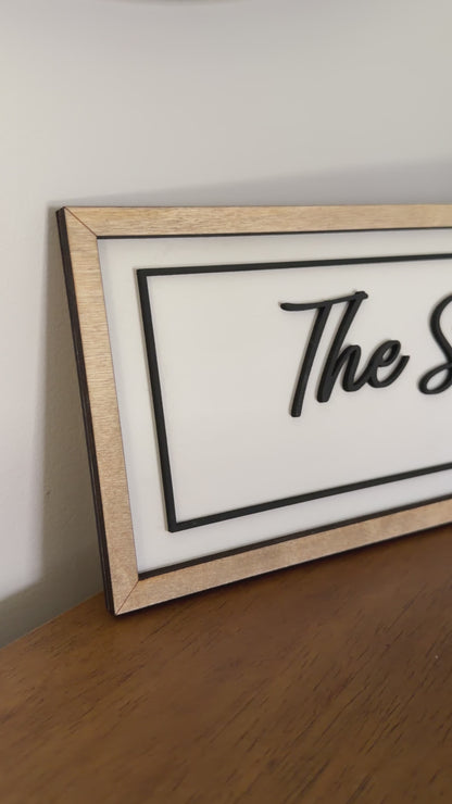 Family Name Sign