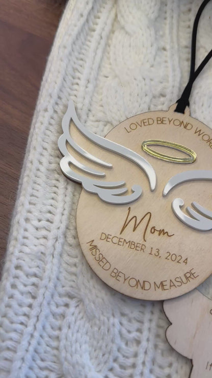 Wooden Ornament - Memorial Ornament