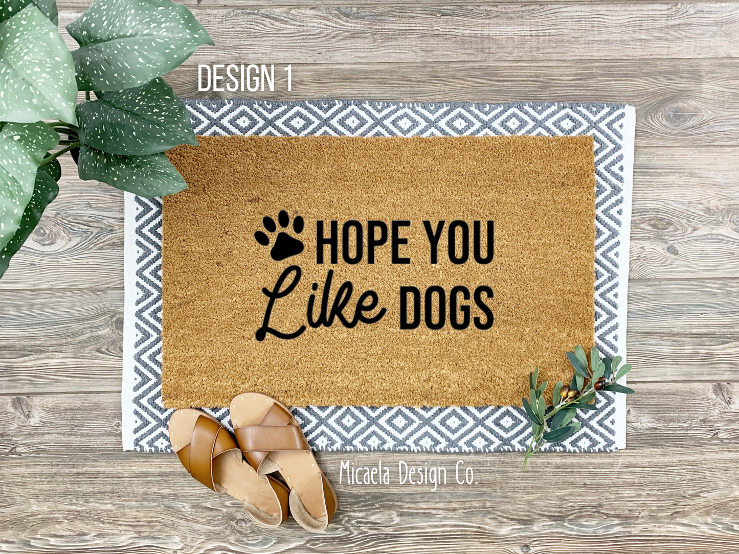 Doormat - Hope you like or love dogs