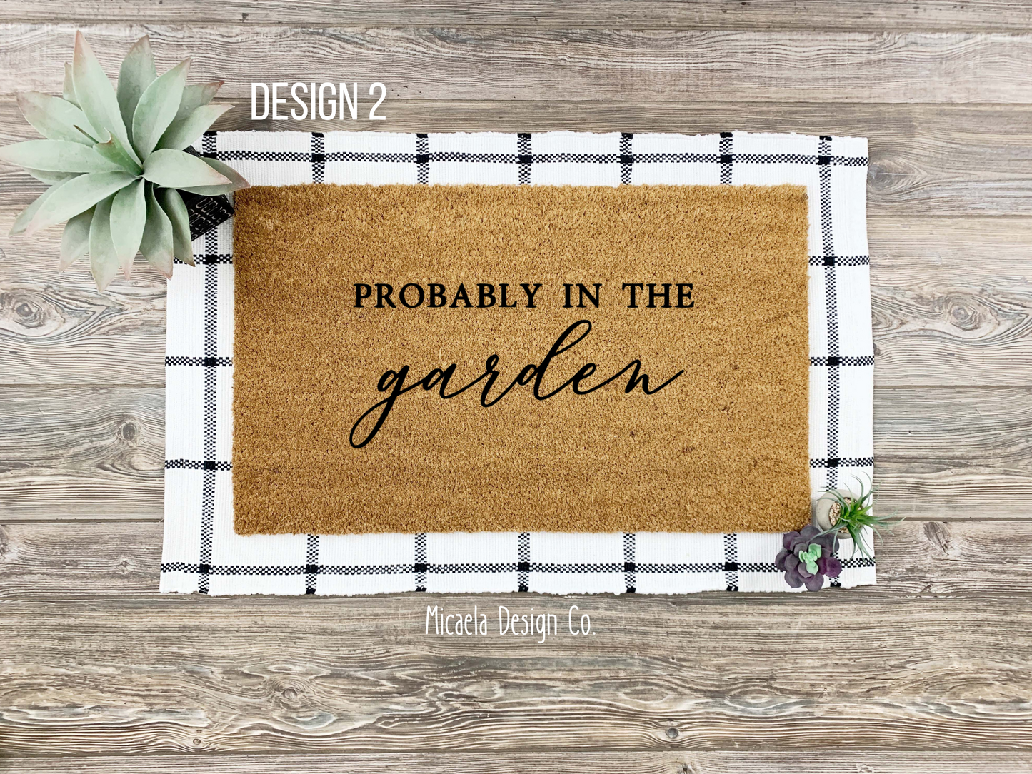 Doormat - Garden