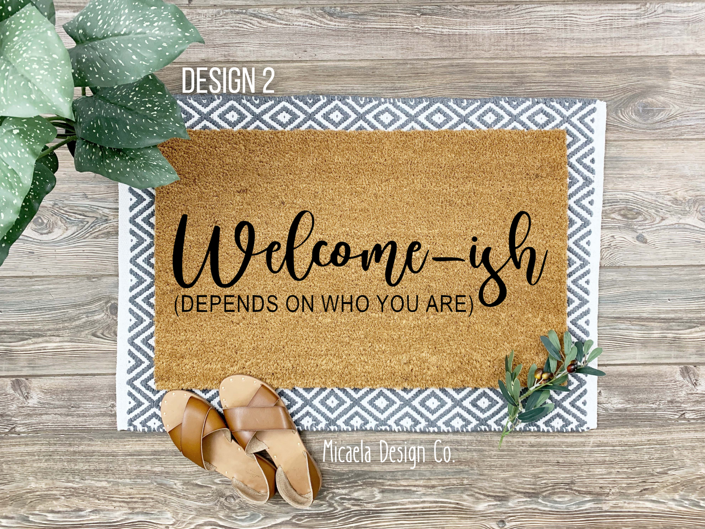 Doormat - Welcome-ish