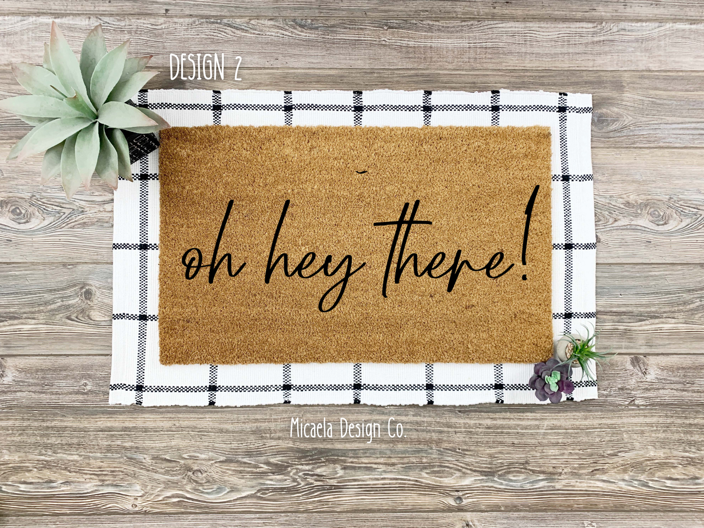 Doormat - oh hey there!