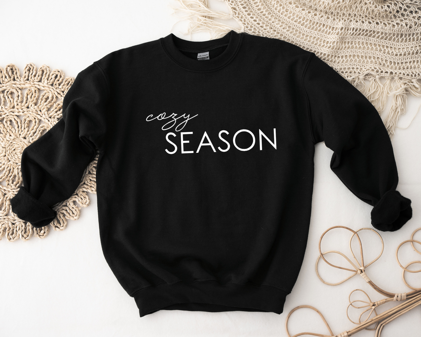 Crewneck Sweater - Cozy Season