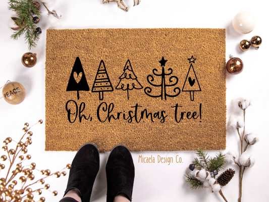 Doormat - Oh, Christmas Tree