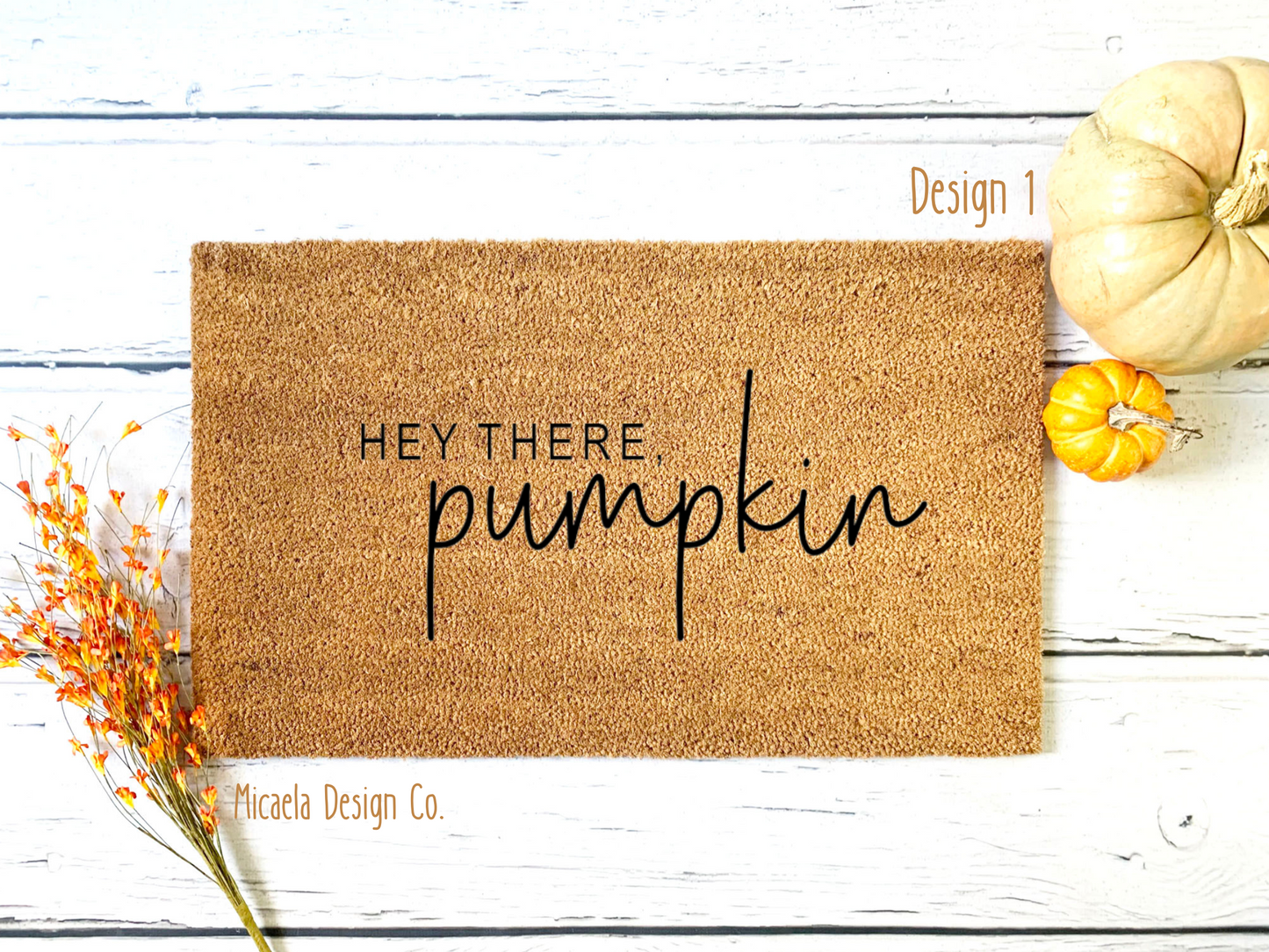 Doormat - Pumpkin